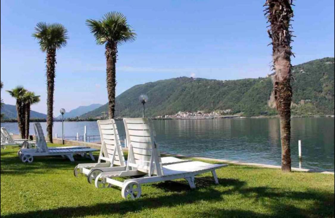 דירות ביסונה Holiday On The Lake Lugano 2 מראה חיצוני תמונה
