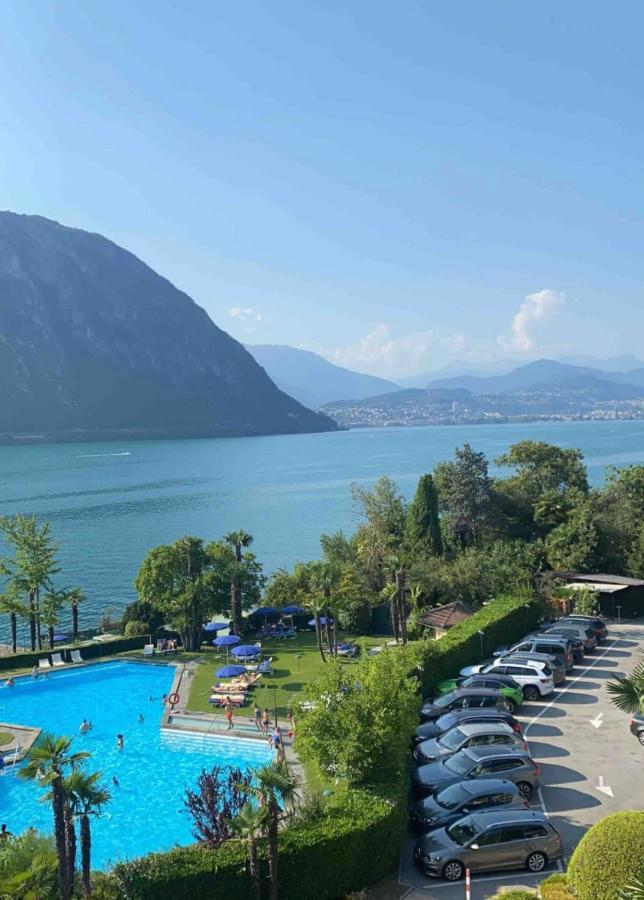 דירות ביסונה Holiday On The Lake Lugano 2 מראה חיצוני תמונה